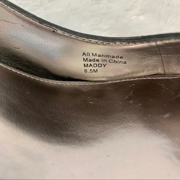 Alfani Black Faux Alligator Heels 6.5 - Picture 8 of 8